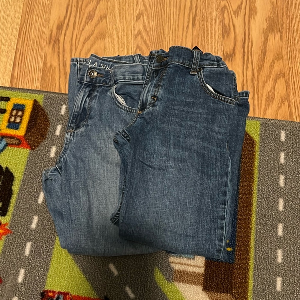 Kids place and wrangler bundle of jeans
